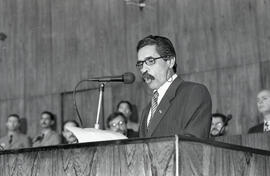 Posse do governador do estado Olívio Dutra na Assembleia Legislativa do Rio Grande do Sul