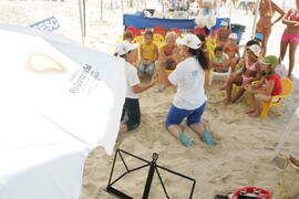 Estação Verão Sesc/Corsan, à beira-mar da praia de Torres, oferece oficinas de reciclagem e literatura voltadas para crianças a partir de 6 anos. Autor: Ivan de Andrade