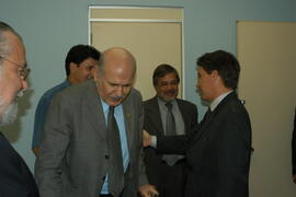 Germano Rigotto visita o vereador João Antônio Dib. Autor: Paulo Dias