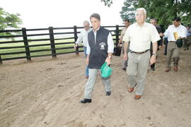 Germano Rigotto participa do lançamento da campanha de Vacinação contra Febre Aftosa em Eldorado do Sul. Autor: Ivan de Andrade