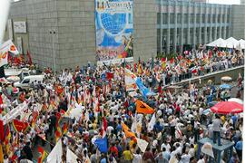 Cerimônia de posse do governador eleito Germano Rigotto no Palácio Piratini em Porto Alegre. Autor: Nabor Goulart