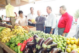 Secretário da Agricultura e Abastecimento, Odacir Klein, e o presidente da Emater, Caio Rocha, participam da abertura oficial da 24ª edição das Feiras do Litoral Norte. Autor: Itamar Aguiar