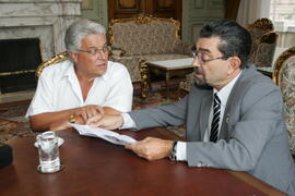 Imagem de Gabinete Germano Rigotto, dia 24/01/2006, horário 16:39. Autor: Ivan de Andrade
