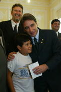 Governador Germano Rigotto, dia 24/02/2003, horário 14:49. Autor: Jefferson Bernardes