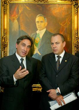 Germano Rigotto leva mensagem do Governo à Assembleia Legislativa. Autor: Jefferson Bernardes