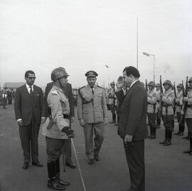 Chegada do ministro da Saúde do Estado de Israel