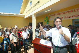 Germano Rigotto inaugura sede da prefeitura de Capão do Cipó. Autor: Jefferson Bernardes