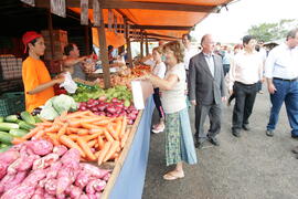 Secretário da Agricultura e Abastecimento, Odacir Klein, e o presidente da Emater, Caio Rocha, participam da abertura oficial da 24ª edição das Feiras do Litoral Norte. Autor: Itamar Aguiar