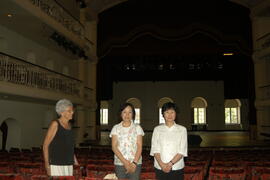 Comitiva japonesa visita o Teatro São Pedro. Autor: Paulo Dias