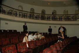 Comitiva japonesa visita o Teatro São Pedro. Autor: Paulo Dias