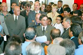 Instalação do Governo Estadual no processo de interiorização na cidade de Piratini. Autor: Jefferson Bernardes