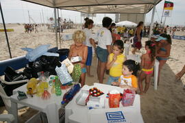 Estação Verão Sesc/Corsan, à beira-mar da praia de Torres, oferece oficinas de reciclagem e literatura voltadas para crianças a partir de 6 anos. Autor: Ivan de Andrade