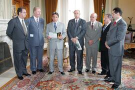 Germano Rigotto recebe convite do prefeito de Venâncio Aires, Almedo Dettenborn, para participar das comemorações da 130ª Festa de São Sebastião. Autor: Itamar Aguiar