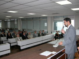 Vice-governador Antônio Hohlfeldt dá posse para os coordenadores do Departamento Autônomo de Estradas de Rodagem (DAER). Autor: Alfonso Abraham