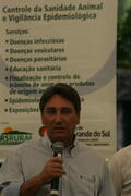 Germano Rigotto participa do lançamento da campanha de Vacinação contra Febre Aftosa em Eldorado do Sul. Autor: Ivan de Andrade