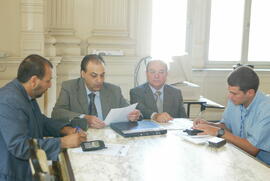 Chefe da Casa Civil, Alberto Oliveira, e Secretário do Planejamento, João Torres, concedem entrevista coletiva sobre o 1º Seminário do Governo. Autor: Jefferson Bernardes