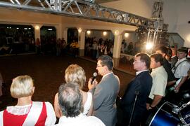 Governador em exercício, Antônio Hohlfeldt, participa do Baile da Saudade, evento integrante do Kerb in Ivoti. Autor: Ivan de Andrade