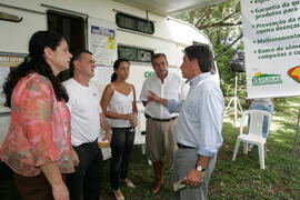 Germano Rigotto participa do lançamento da campanha de Vacinação contra Febre Aftosa em Eldorado do Sul. Autor: Ivan de Andrade