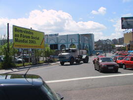 Outdoors, Largo da Rodoviária na saída para avenida Castelo Branco. Autor: Ivan de Andrade