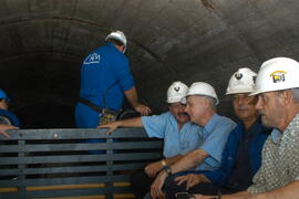 Secretário de Minas e Energia, Luiz Valdir Andres, visita Minas do Leão. Autor: Ivan de Andrade