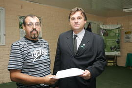 Mauro Sparta, secretário estadual do Meio Ambiente, participa da abertura da Semana de Consciência Ecológica do Horto Florestal do Litoral Norte, em Tramandaí. Autor: Itamar Aguiar