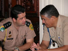 Reunião das Defesas Civis do Rio Grande do Sul, Santa Catarina e Paraná. Autor: Alfonso Abraham