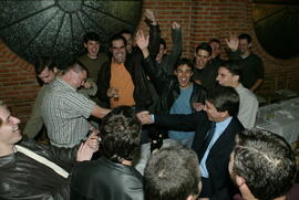 Governador Germano Rigotto, dia 04/04/2003, horário 00:18. Autor: Nabor Goulart