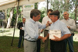 Germano Rigotto participa do lançamento da campanha de Vacinação contra Febre Aftosa em Eldorado do Sul. Autor: Ivan de Andrade