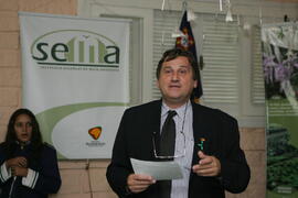 Mauro Sparta, secretário estadual do Meio Ambiente, participa da abertura da Semana de Consciência Ecológica do Horto Florestal do Litoral Norte, em Tramandaí. Autor: Itamar Aguiar