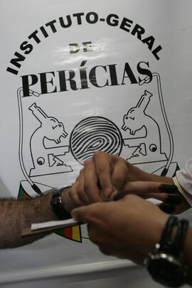Posto de identificação do Instituto-Geral de Perícias para emissão de carteiras de identidade durante o Operação Verão. Autor: Itamar Aguiar