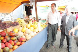 Secretário da Agricultura e Abastecimento, Odacir Klein, e o presidente da Emater, Caio Rocha, participam da abertura oficial da 24ª edição das Feiras do Litoral Norte. Autor: Itamar Aguiar