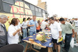 Secretário da Agricultura e Abastecimento, Odacir Klein, e o presidente da Emater, Caio Rocha, participam da abertura oficial da 24ª edição das Feiras do Litoral Norte. Autor: Itamar Aguiar