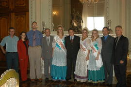 Germano Rigotto recebe convite para 36º Festa Nacional do Chopp de Feliz. Autor: Paulo Dias