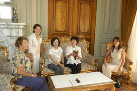 Prefeitura de Terra de Areia com comitiva japonesa no Palácio Piratini. Autor: Paulo Dias