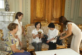 Prefeitura de Terra de Areia com comitiva japonesa no Palácio Piratini. Autor: Paulo Dias