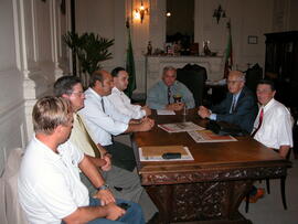 Imagem de Gabinete Germano Rigotto, dia 20/03/2003, horário 18:14. Autor: Alfonso Abraham