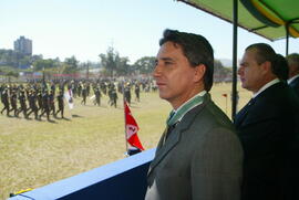 Germano Rigotto recebe a Medalha de Ordem do Mérito Militar, no grau Grande Oficial. Autor: Jefferson Bernardes